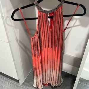 Parker beaded mini shift dress